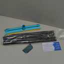 Ylebs Carpet Rake for Pet Hair Removal Tool, Reusable Pet Hair Remover Broom with 56” Long Handle, Cat & Dog Hair Carpet Scraper for Rugs Mats Couch