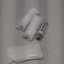 Hiseanllo 3PCS USB Car Interior Lights, Plug-in Glass Bottle Ambient Lamps for Cars, Portable Atmosphere Night Light, Universal Auto Interior Accessories (Blue)