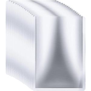 100 Pieces 1 Gallon Mylar Bags 10 x 14 Inch, 5 Mil Mylar Bags for Food Storage Coffee Tea Beans Dry Food, Thick Sealable Mylar Bag