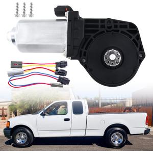 Power Window Motor Compatible with Lincoln Navigator 1997-02 & Ford Expedition/F150 1997-02,F-150 03,F150 Heritage 04 & F250 1997-99,Front Passenger Side,Replace#F75Z7823394-AA F65Z1523394-AB (742-273)