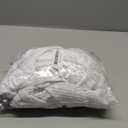 MIYE Jacquard Fabric Box Spring Cover, Super Stretchy Wrap Around 4 Sides Elastic Bed Skirt, Wrinkle & Fading Resistant, Washable & Easy Fit. (White, Twin)