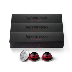 Nespresso Capsules Vertuo, Half Caffeinato, Mild Roast Coffee, 30-Count Coffee Pods, Brews 7.8oz. (EXP 07/31/26)