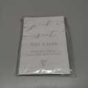 Pick a Seat Not a Side Wedding Sign - Wedding Table Decorations, 5x7inch (WS- 01)