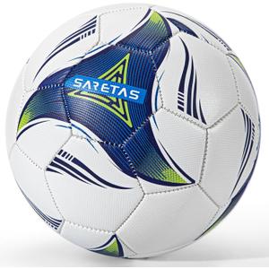 Size 3/4 Soccer Ball, Futsal Ball&Indoor Soccer Ball Low Bounce Ball, PU Leather Practice Futsal Ball, Official Size and Weight for Age 13+ Boys and Girls