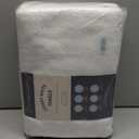 Macouba Bath Towels for Bathroom Bath Towel Set - White Towels with Blue Trim - Luxury Set of 6 - Bathroom Towels Set, White Navy Blue Towels - 2 White Bath Towels, 2 Hand 2 Face