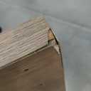 BON AUGURE Sofa Console Table, Wood Entryway Table, Grey Behind Couch Tables with Open Storage, Modern Narrow Hallway Tables (Greige Oak, 47 Inches)