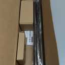 KAMANINA 3/ 4 Inch Curtain Rods for Windows, Splicing Adjustable Single Drapery Rod 32 to 86 Inches (2.6-7.1ft), Twisted Cage Finial, Antique Bronze