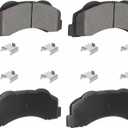 4PCS Front Semi-Metal Brake Pads Fit for Ford Expedition 2010-2021 for Ford F-150 2010-2020 for Lincoln Navigator 2010-2021