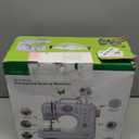 Sewing Machine for Beginners with 12 Built-in Stitches, Mini Sewing Machine with Foot Pedal, High-Low Speeds, Portable and Sewing Enthusiasts (505)