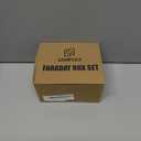 Samfolk Faraday Box with Faraday Bags for Car Keys, Car Key Signal Blocking Box, Keyless Entry Car Key Safe Protector Anti-Theft Shielding Cage (Small)