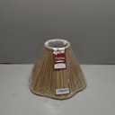 Royal Designs, Inc. BS-754W-13AGL Bottom Scallop Gather Pleat Basic Lamp Shade, 5 x 13 x 8.75, Antique Gold