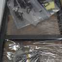 Small Bookshelf for Small Space, 2 Tier Industrial Bookcase,Narrow Book Case Storage Organizer Book Shelf for Living Room, Bedroom and Office, Easy Assembly(2 Tier,Rustic Brown)