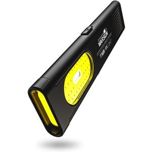 WARSUN T7 EDC Flashlight, Compact Multi-Mode Pocket LED Flashlight, USB-C Rechargeable, IPX4, Dual Material, Red/Blue Strobe