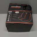 CA 2 Pack Rich Red Sports Seat Covers