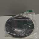 13'' Charger Plates Black Plastic Heavy Duty Disposable Dinner Chargers Serveware Dishes Platters Tableware Pack of 12