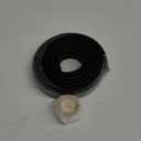 Floor Cord Cover 10ft, Cord Hider Floor Hide Extension Cords, Floor Cable Management Prevent Cable Trips, Floor Cable Cover Wire Covers for Cords, Cable Protector Cord Cavity W0.6in x H0.32in Black