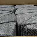 Dog Ramp for Stairs, Stair Wedges for Small Dogs, Senior Dogs, Cats & Pets with Mobility Issues, Attaches to Stairs Non-Slip 3D Corduroy Fabric (Removable & Washable), Joint Support for Pet, 6 Pack