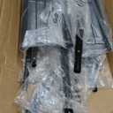 4-Tier Shoe Rack,Metal Simple Shoe Storage Organizer Shelf for Closet,Entryway, Bedroom,Garage (Black, 4 Tier)