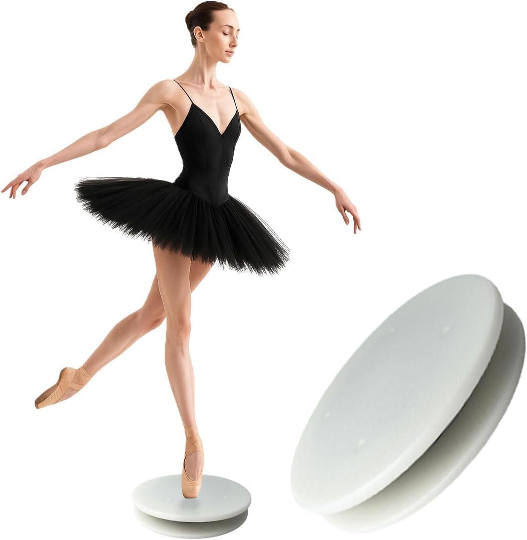 Figure Skating Spinner, Ballet Turn Board - Improve Pirouettes & Balance, Professional Non-Slip Spin Trainer for Dancers, Gymnasts, Figure Skaters