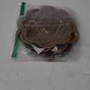 3 Pcs Poly Wicker Basket, Prune-Shaped Bread Baskets Sets, Vintage Storage Baskets Trays for Snack, Desserts, Bread, Fruits, Vegetables, Thanksgiving Table (3 Different Sizes)