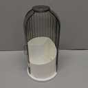 Toothbrush Holders with Sliding Lid, Rotating 3 Slots Bathroom Organizer Countertop, Tooth Brush Toothpaste Holder Bathroom Counter Stand Sink Organizer Caddy for Vanity Makeup Brushes Holder (White+Transparent Black)