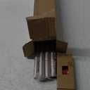 TONIAL Curtain Rods 32 to 58 Inch(2.6-4.8ft), Telescoping Splicing 3/4 Single Rods for Windows 20 to 53 Inch(1.7-4.4ft) Decorative Drapery Rod with Acrylic Diamond Finial, Nickel