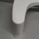 Squatty Potty Simple Curve Bathroom Toilet Stool 7" White