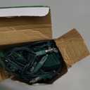 PREXTEX 100 Count Clear Christmas Lights - 20 ft Ultra Bright String Lights with Green Wire for Indoor and Outdoor Use, Christmas Trees, Holidays, Patios and Garden