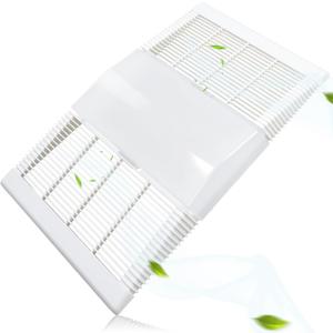 S89852000 Ventilation Fan Grille and Lens Replacement Parts for Broan Nutone 605P 660RP 665SP 668N Series Bathroom Vent Exhaust Fan Cover