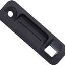 HiSport 81260-C1010 Rear Outside Trunk Lid Lock Handle Compatible with Hyundai Sonata 2015 2016 2017 with Rear Camera Hole Replacement for 81260C1010 Rear Tail Gate Trunk Hatch Release Handle Button Black