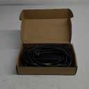 25 FT Power Strips with Surge Protection 1625W/13A,10 Outlets with 4 USB Ports (1 USB C) Long Extension Cord with Multiple Outlets 14-in-1 1700J 16Awg Flat Plug Power Strip Protector Black ETL Listed