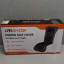 CARSHION 47.2inch Long Seat Cushion with Heat for Back and Thighs