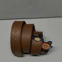 Dickies Men's Double Prong Fully Adjustable Leather Belt 34