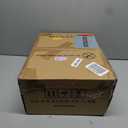 Furnulem Bedroom Dresser with 7 Drawers,Tall Industrial Fabric Chest of Drawers, Vertical Storage Tower Bedside Furniture in Living Room,Closet,Entryway-Sturdy Steel Frame(Rustic Brown) (11.8"D x 15.8"W x 43.3"H (7 Drawers))