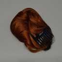 BARSDAR Copper Clip in Hair Extensions - 20 Inch 6PCs Full Head Beach Wavy Clip in Hair Extensions for Women - Voluminous Thick Soft Synthetic Hairpieces Daily Party Halloween- Cowboy Ginger Copper