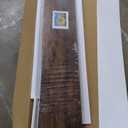 Fun Memories 12" Deep Floating Shelves, 2" Thick Rustic Wood Shelves, Brown Wall Shelves for Living Room Bedroom Bathroom Kitchen Laundry Room, 72" L Set of 1