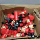 Leitee 24 Pcs Fire Extinguisher Squirter Toys Realistic Firefighter Water Squirt Toy Fun Fireman Squirter for Boy Girl Swimming Pool Beach Party Outdoor Water Fighting Play Cosplay (7X 1.9 Inch)