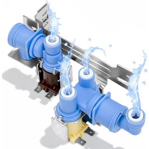 242252702 240531101 Refrigerator Water Inlet Valve Compatible with Crosley Frigidaire Kenmore Electrolux Refrigerators, Replace AP5671757 241734301 WV2702 K-76150 by Cenipar