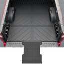 powoq 5.5FT Bed Mat Compatible with 2022-2026 Toyota Tundra Truck Bed Liner Cargo Mat TPE Cargo Liner Replacement for 2022 2023 2024 2025 2026 Toyota Tundra Accessories (5.5FT Bed Mat)