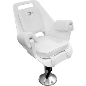 Wise 8WD007-6-710 Deluxe Pilot Chair with Cushions, Mounting Plate, Adjustable Height Pedestal and Seat Slide