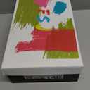 FSJ Women Bridal Pointed Toe Chunky High Heel Crystal Pumps Slip on Wedding Thick Comfort Shoes Size 8.5 Forest Green