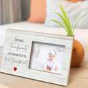 SRADMO Picture Frame New Great Grandparents Gift, Great Grandparents Baby Announcement Gifts, 12x6 Inch Tabletop Photo Frame, Promoted to Great Grandparents Picture Frame