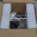 Glass Laundry Detergent Dispenser, 128 oz / 3.5L Fabric Softener Dispenser for Laundry Room Organization, Detergent Holder with 304 Spigot, Glass Soap Container (Black)