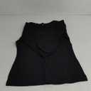 VIIOO Women's Basic Half Sleeve Crew Neck T-Shirt Casual Solid Slim Cotton Top(Black/O-Neck,S)