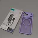 ESR for iPhone 17 Pro Max Case, Camera Control, Compatible with MagSafe, Shockproof Military-Grade Protection, Magnetic Phone Case for iPhone 17 Pro Max, Classic Hybrid Case, Frosted Purple