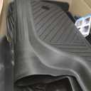 Falafa Floor Mats Fit for 2019-2025 Chevy Silverado/GMC Sierra 1500, for 2020-2025 Silverado/GMC Sierra 2500HD/3500HD Crew Cab, All Weather Floor Liners with Rear Under seat Storage Box,1st & 2nd Row