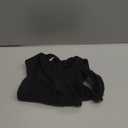 BRABIC Wireless Zip Front Closure Bras for Women No Underwire Full Coverage Comfort Everyday Post Surgery Compression Bra (Large, Black)