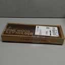 Rebee Vision Retro Key Holder wall Mount for Room Decor  Farmhouse Key Hanger with 8 Durable Hooks & Floating Shelf for Coat Rack  Mail Organizer for Entryway, Wall Decor, or Office Decor (Brown)