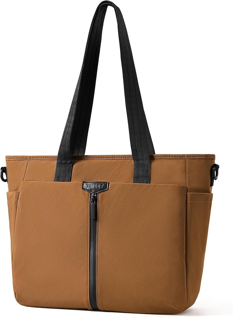 Timeet Travel Laptop Tote Bag for Women,Waterproof Travel Tote Bag Multi Pockets Work Tote Bag with Laptop Compartment