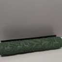 Bulijojo Sturdy Frontr Entrance Doormats,Durable Heavy Duty Welcome Mat,Thick Absorbent Natural Rubber Non Slip Mat,Easy Clean Entryway Mat Leaves Green 23"x35" (1'11" x 2'11" (Rectangular))